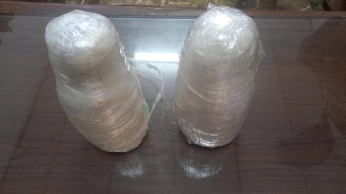 القوات المسلحة تحبط محاولة تهريب مواد مخدرة عبر مقذوفين