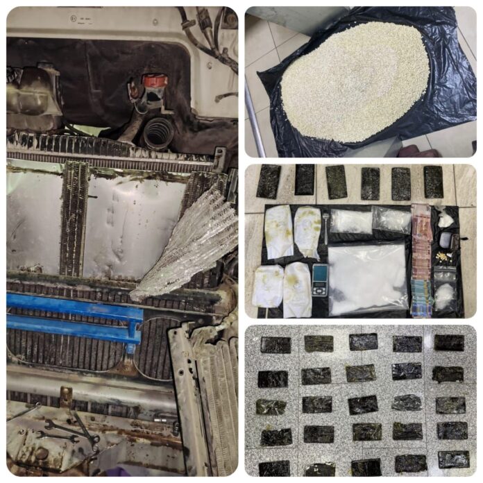 القبض على عدد من تجار المخدرات الخطرين