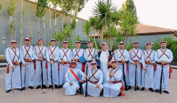 فرقة فرسان البادية تتألق في سماء المناسبات الوطنية