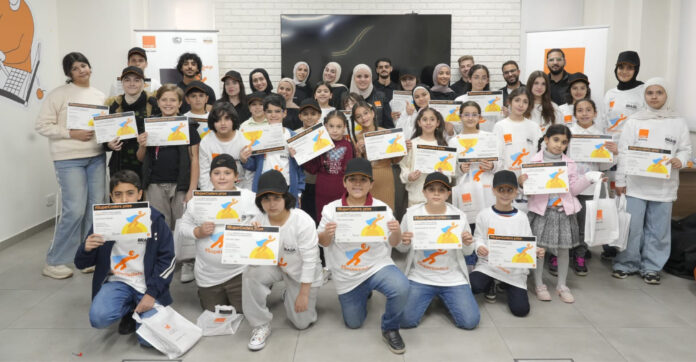 اورنج الأردن تنظم ورشة بعنوان البرمجة من أجل الأرض