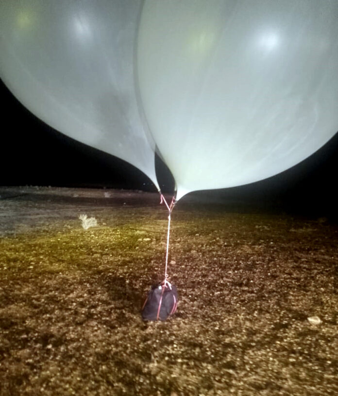 ما هي قصة هذا البالون ؟؟