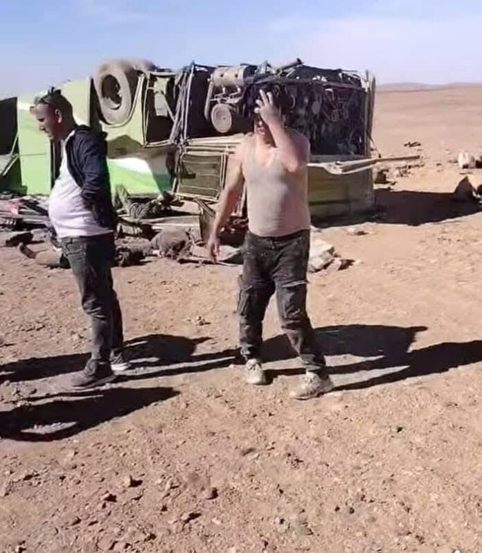 الجزائر.. انقلاب حافلة يتسبب بوفاة 9 اشخاص وجرح 10 اخرين