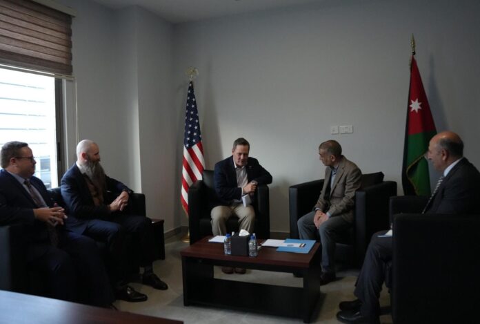 الأمير راشد بن الحسن يستقبل السفير الأميركي لدى الأمم المتحدة