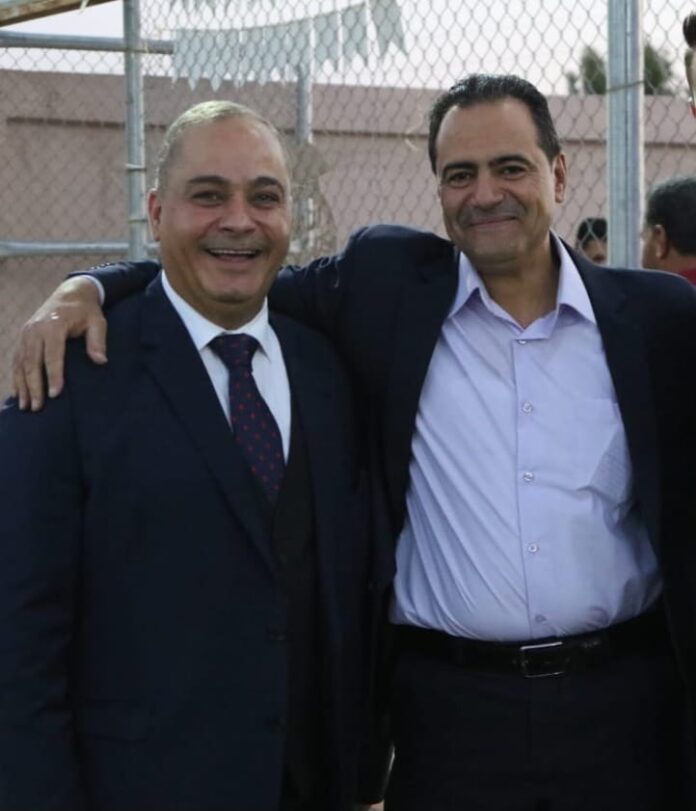 عارف السلايطة يهنئ الدكتور رضوان خطاب بالدكتوراه والتعيين سفيرا دوليا