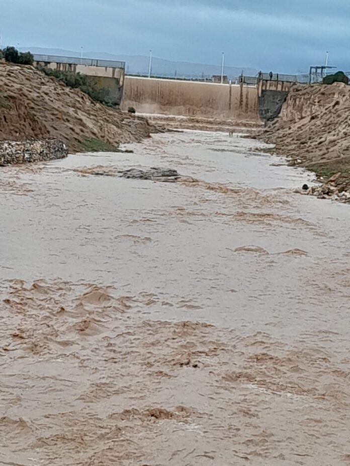 الرمثا : فيضان سد البويضة وتحذير من الاقتراب من مجراه