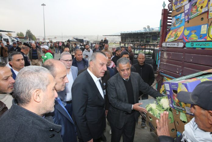 الشواربة : انجاز 95% من اتمتة العمليات في السوق المركزي