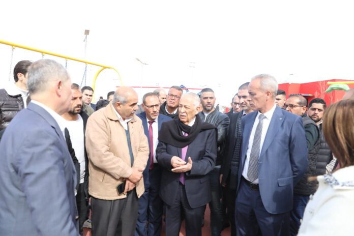 العيسوي يتفقد مشاريع مبادرات ملكية في إربد - صور