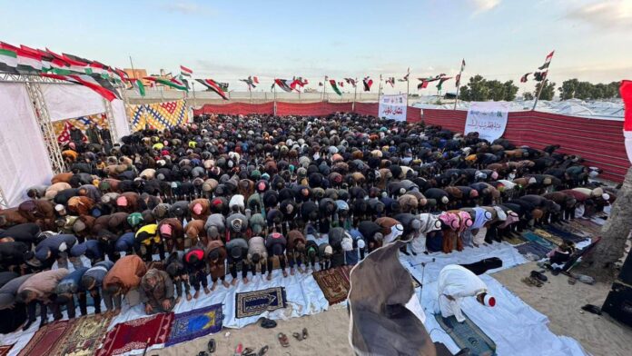 تكبيرات العيد تصدح في غزة بين الركام والخيام