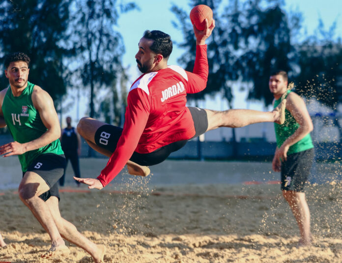 منتخب اليد الشاطئية يستعد للمشاركة في دورة الألعاب الآسيوية 