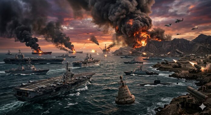 هل يصبح مضيق هرمز بوابة الحرب العالمية الثالثة ؟