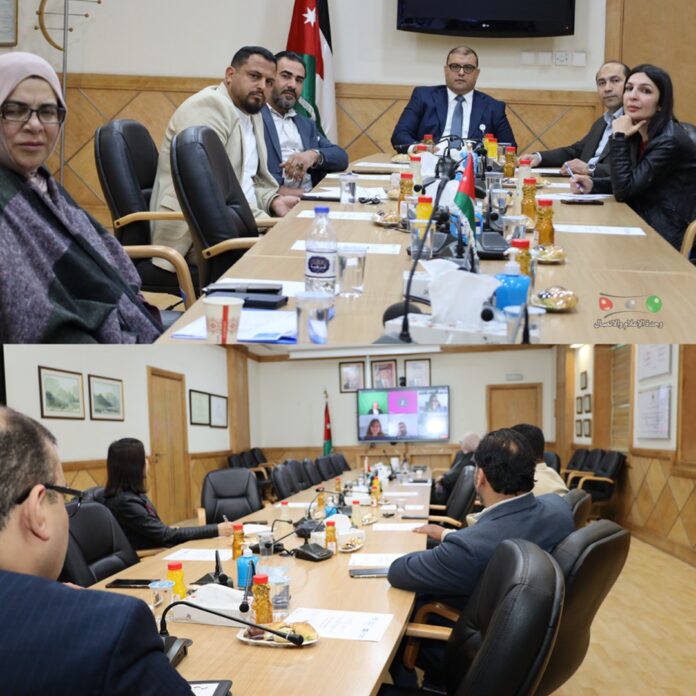 اجتماع في المواصفات والمقاييس لمتابعة المرحلة الثانية من مشروع 