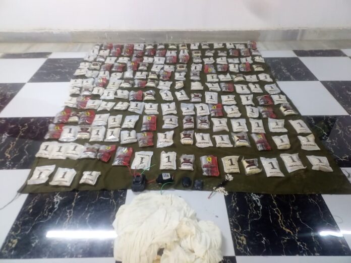 المنطقة العسكرية الشرقية تحبط محاولتي تهريب كمية كبيرة من المواد المخدرة