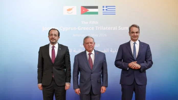 البيان المشترك للقمة الثلاثية الأردنية القبرصية اليونانية الخامسة في عمان