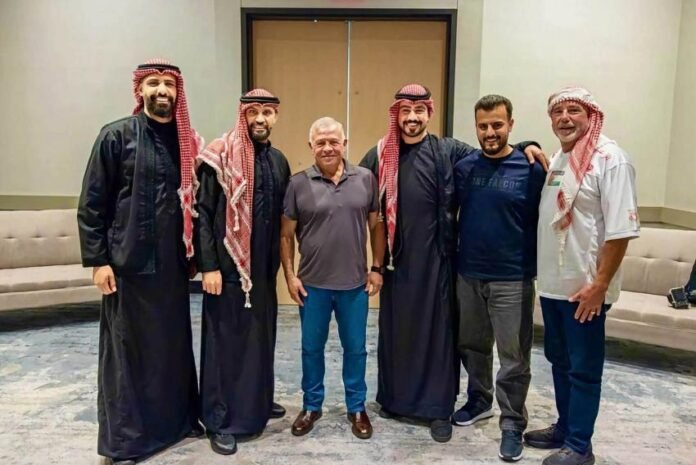 الملك يلتقي صانعي محتوى اردنيين في امريكا