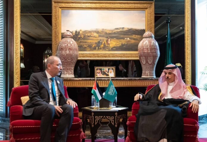 وزير الخارجية يبحث مع نظيره السعودي جهود خفض التصعيد بالمنطقة