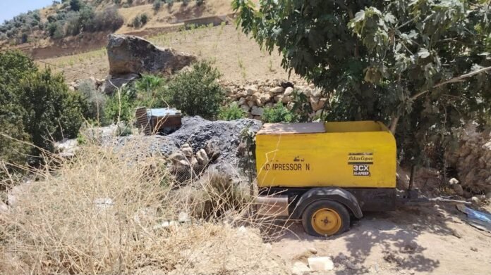 ضبط اعتداءات على خطوط مياه في ناعور وبئر مخالف في جرش