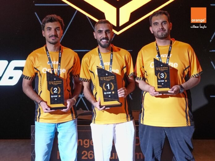 أورنج الأردن تتوّج عبد الحكيم الدراوشة بطلاً للنسخة الثانية من بطولة Orange EA SPORTS FC™ 26