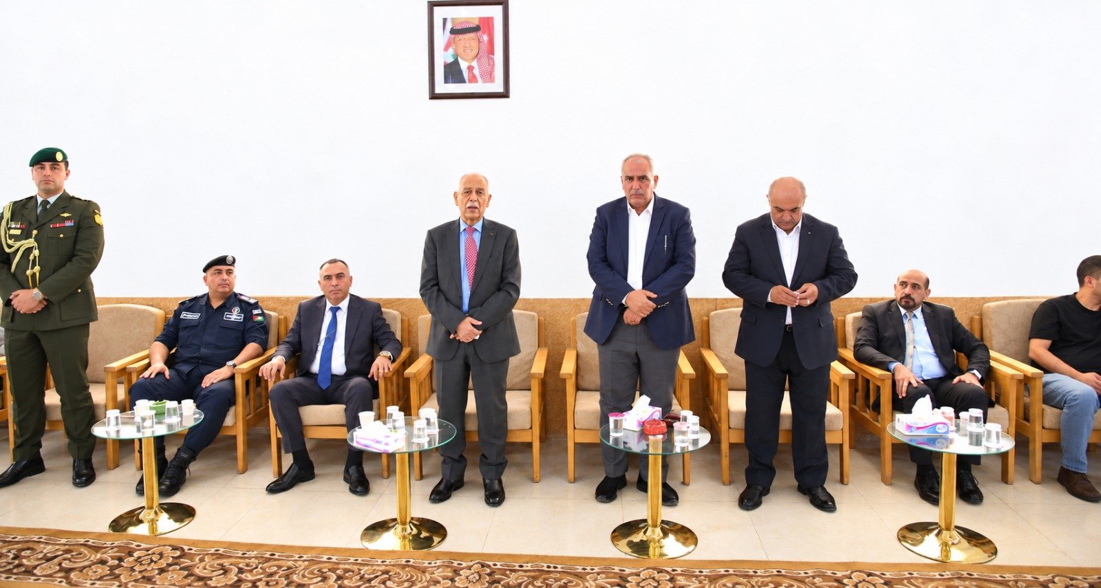 الديوان الملكي يعزي عشيرتي الخوالدة والمرازيق
