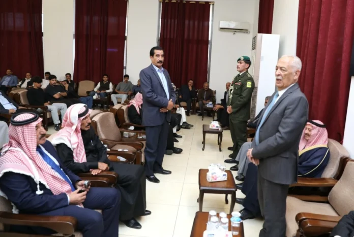 مندوبا عن الملك وولي العهد .. العيسوي يعزي العدوان وعباد والمالكي