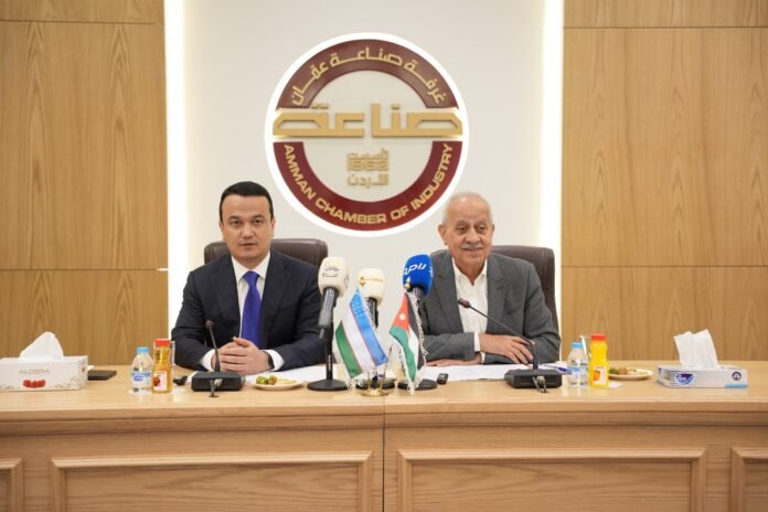 الجغبير: الصناعة الأردنية تمتلك مزايا تنافسية بأوزبكستان في عدة قطاعات