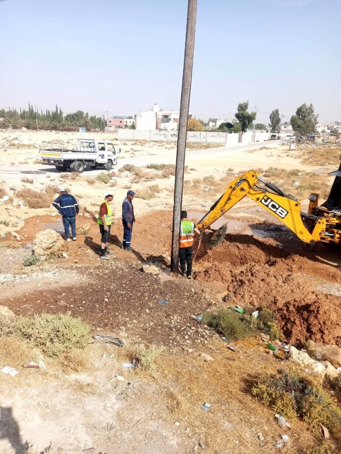 المياه: ضبط اعتداءات على خطوط رئيسية بالزرقاء